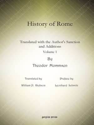 cover image of History of Rome